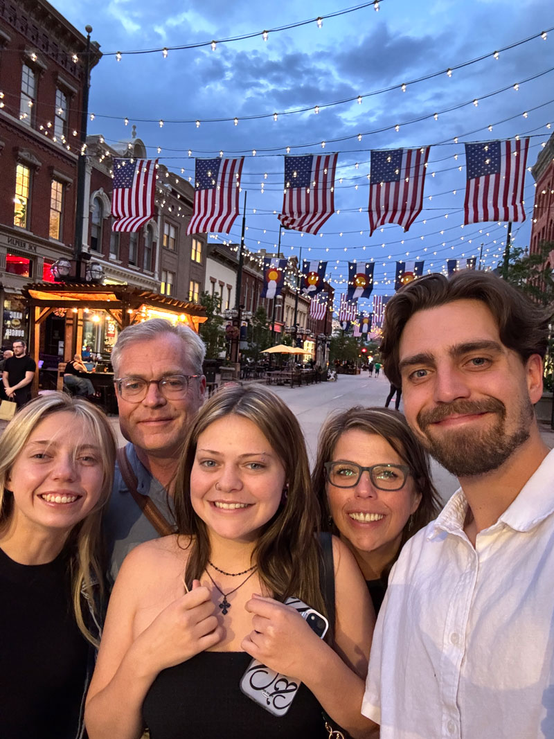 Ashur Lockrem with family