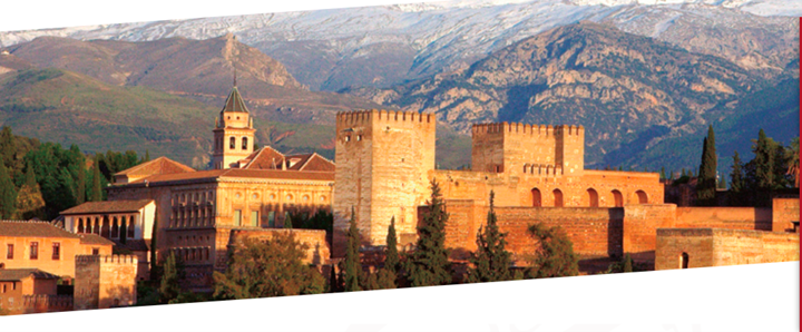 exterior Spanish villa with mountains