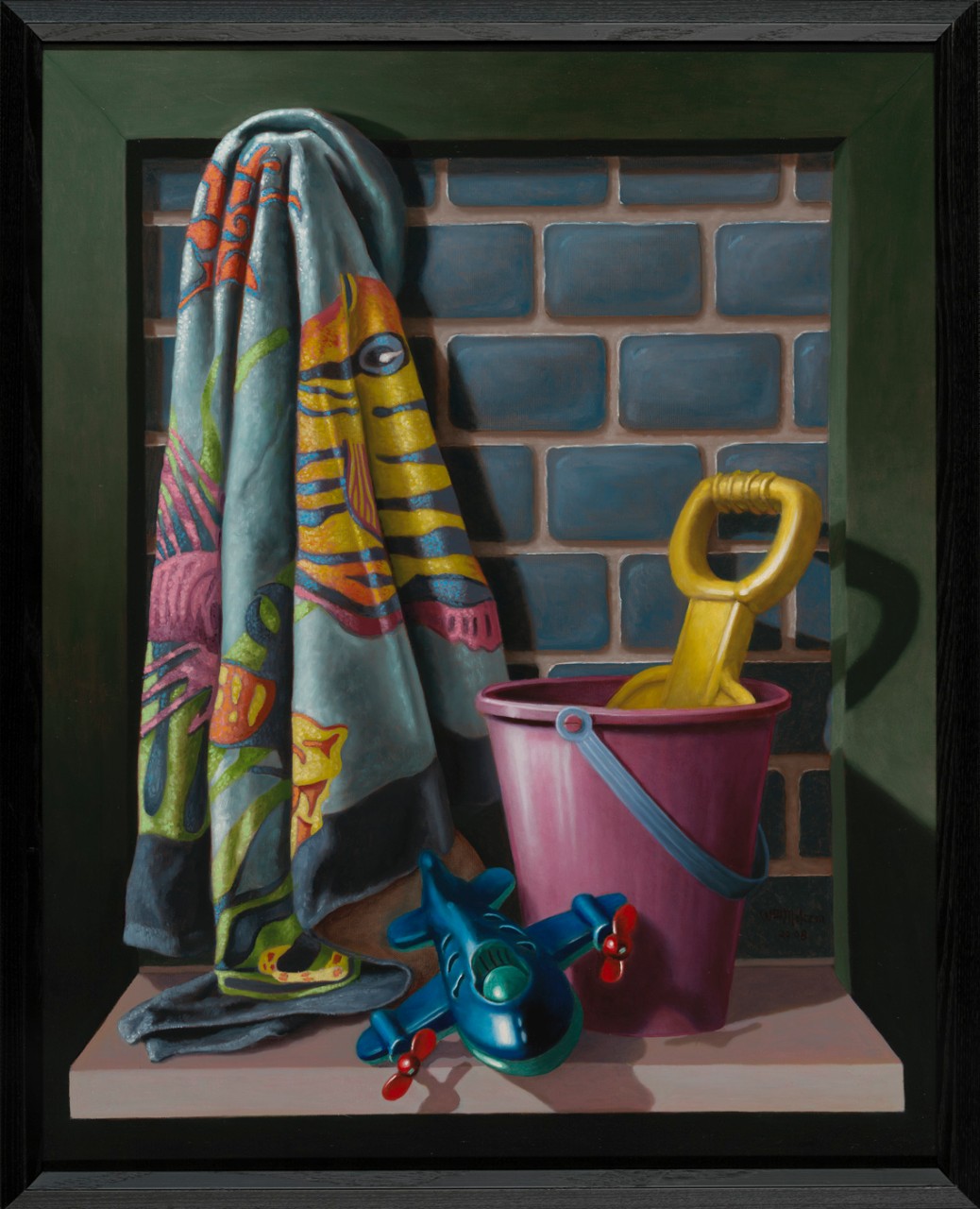 Beach Toys, oil on canvas (2008), $3600