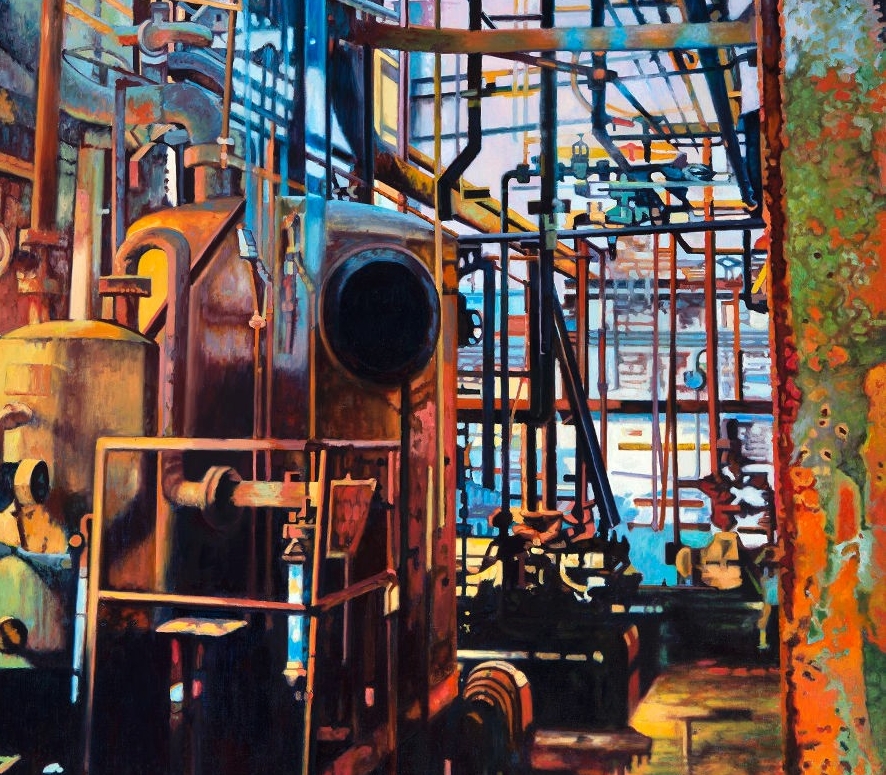 2. So Much, In the Afterglow, oil on linen, 72” x 54” (2015)