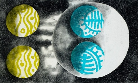 Artwork from the Memento Mori art exhibit