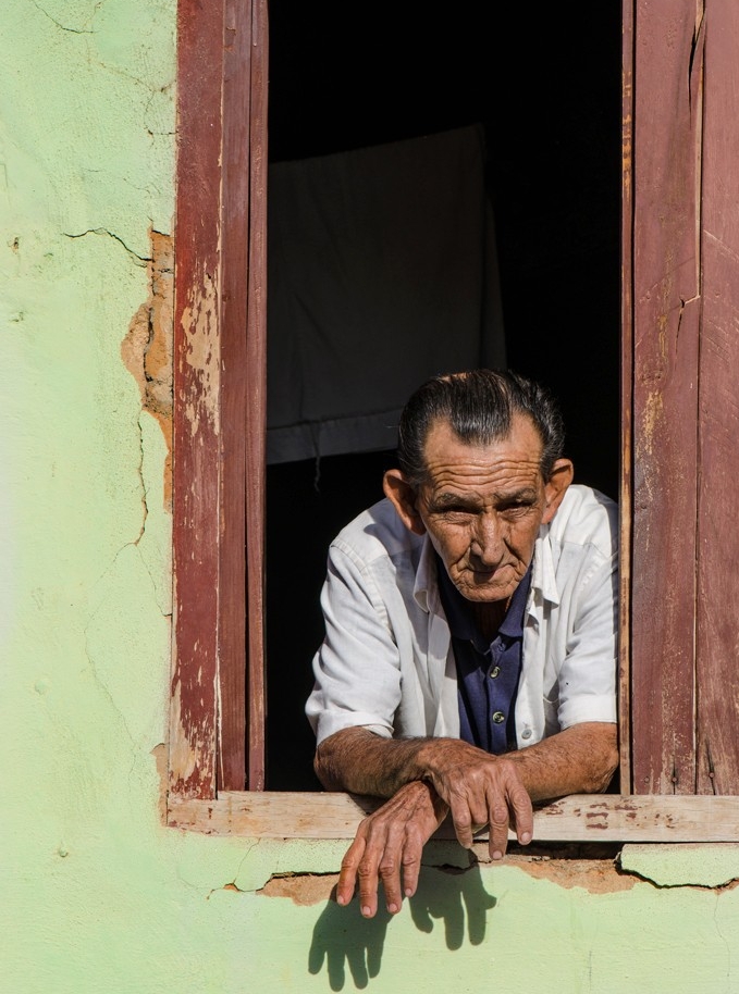 4. Window Conversations, color photograph, 12”x18” (2016)