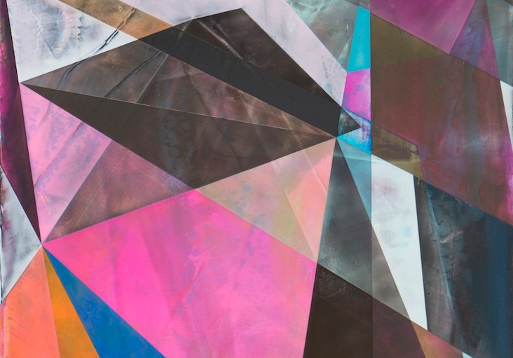 3. Spine, acrylic on canvas, 35” x 22” (2016)