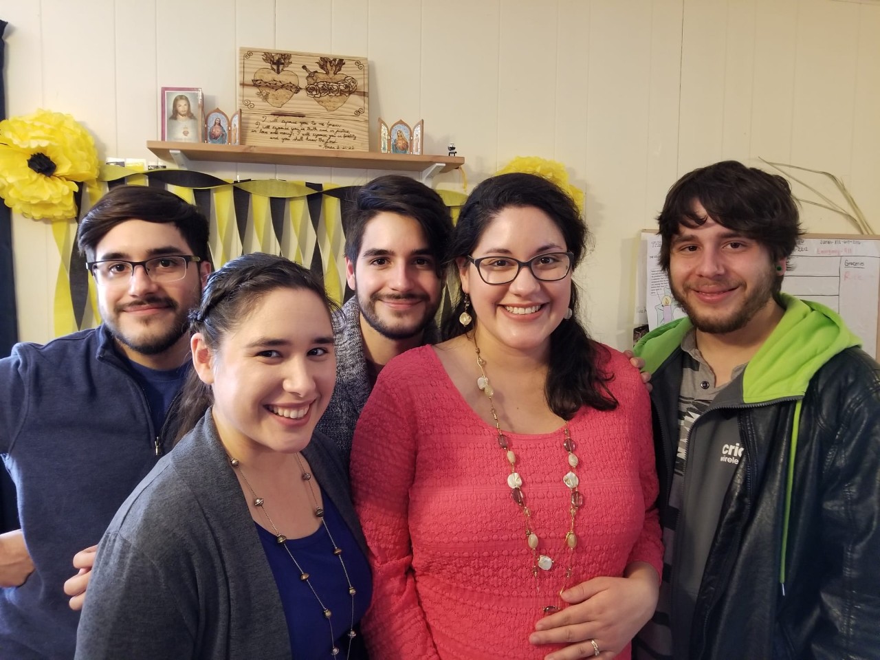 Erick Carerro's wife and children