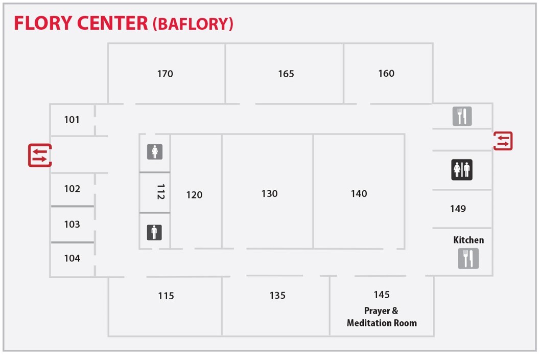 Flory Center floor plan